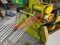 Автоматическая линия для производства колючей проволоки из стальной ленты