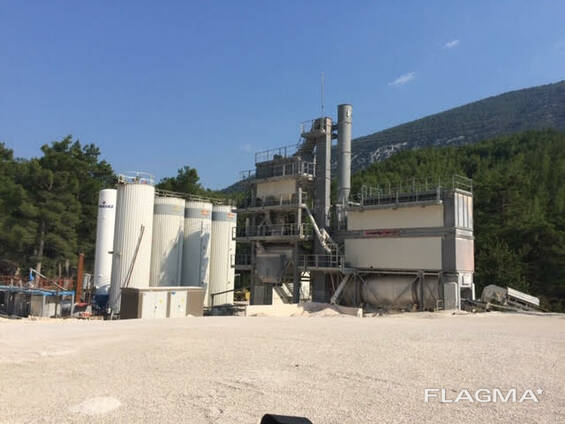 Б/У стационарный асфальтный завод Ammann 240 т/ч, 2012 г. в.