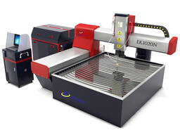 Буридани андозаи хурд CNC waterjet барои буридани гранит шиш