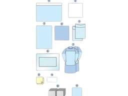 Комплект белья акушерского родового dr. green's оптом