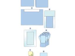 Комплект белья хиругического для кардиоваскулярных операций dr. green's оптом