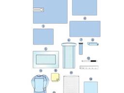 Комплект белья хирургического для операций на бедре dr. green's оптом