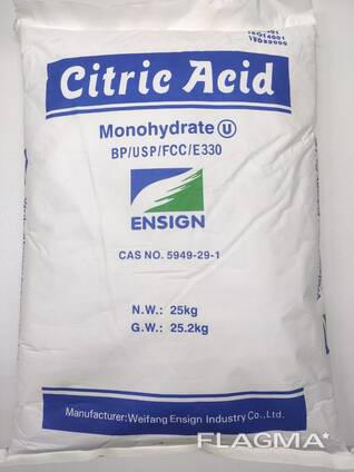 Лимонная кислота Моногидрат Е330 (Citric acid) monohydrate