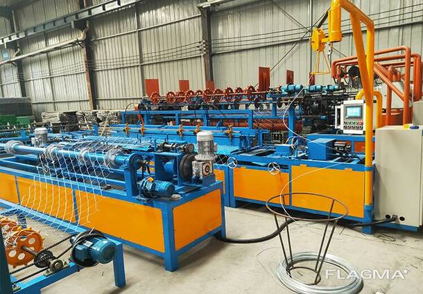 Линия оборудования для производства сетки рабицы автоматический 2м цена в Душанбе
