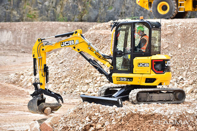 Мини-экскаватор JCB 35Z-1