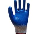 Рабочие перчатки с латексным покрытием оптом из Узбекистана - фото 1