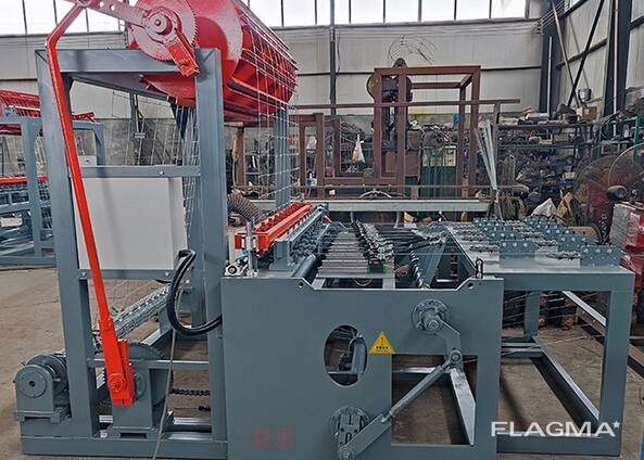 Шарнирная сетка, станок для изготовления шарнирной сетки в рулонах для заборов цена