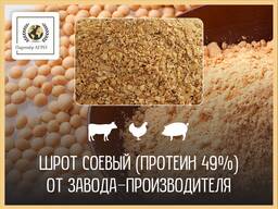 Шрот соевый (протеин 49% и 51%)