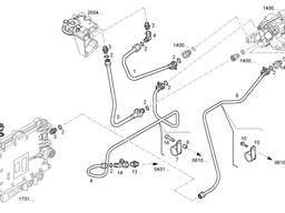 Трубки топливные для двигателей Iveco