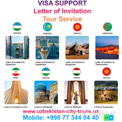 Visa Support / LOI / E-VISA / Tour serivce / Letter of Invitation